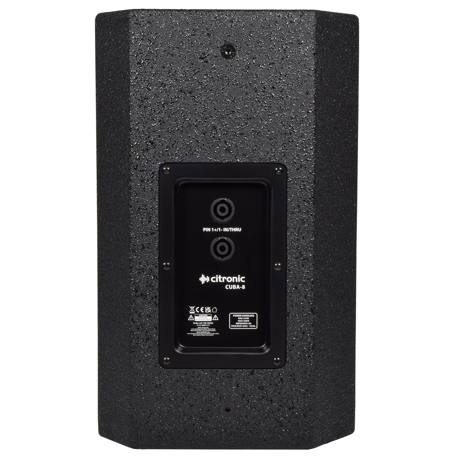 Citronic CUBA 250W RMS / 500W Peak Full Range Wooden PA Cabinet