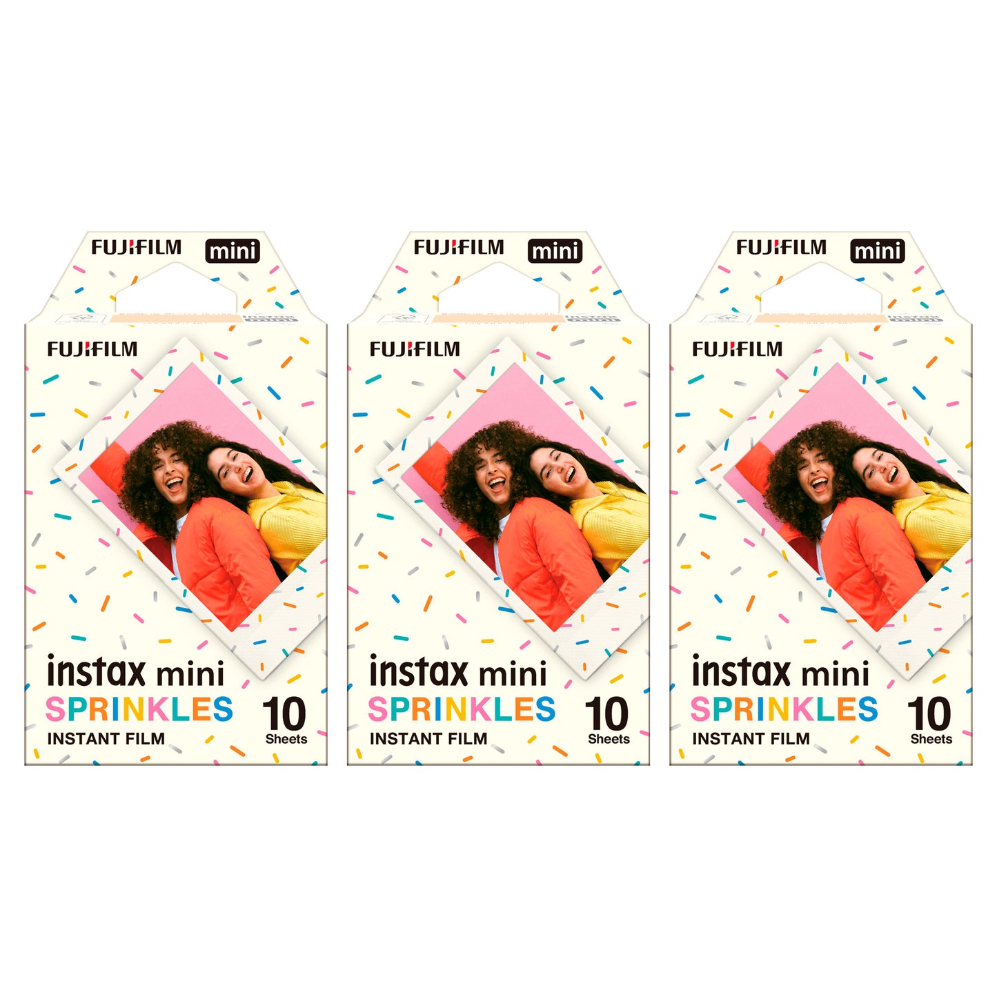 Fujifilm Instax Mini Instant Photo Film - Mini Sprinkles Pack of 30