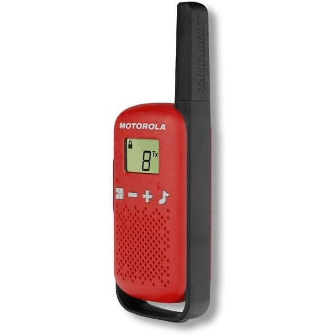 Motorola T42 Talkabout Walkie Talkie - Twin Pack