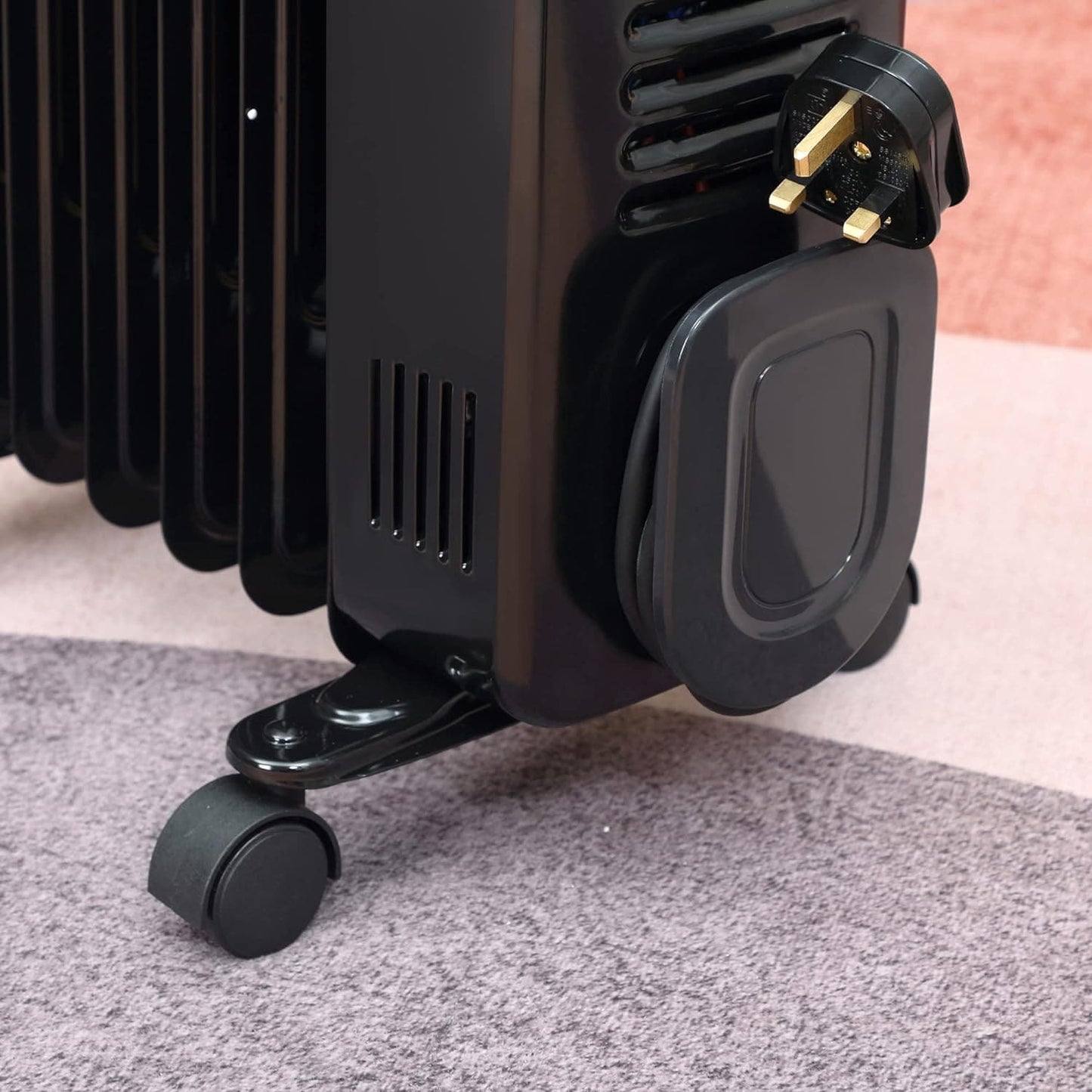 Maplin 1630W 7 Fin Portable Oil Filled Radiator with Timer & Remote Control - maplin.co.uk