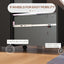 ProperAV Extra Lockable 2-Drawer Vertical Filing Cabinet with Adjustable Hanging Bar - maplin.co.uk