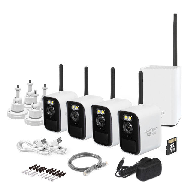 Swann MaxRanger4K Mini Long-Range Wireless Security System