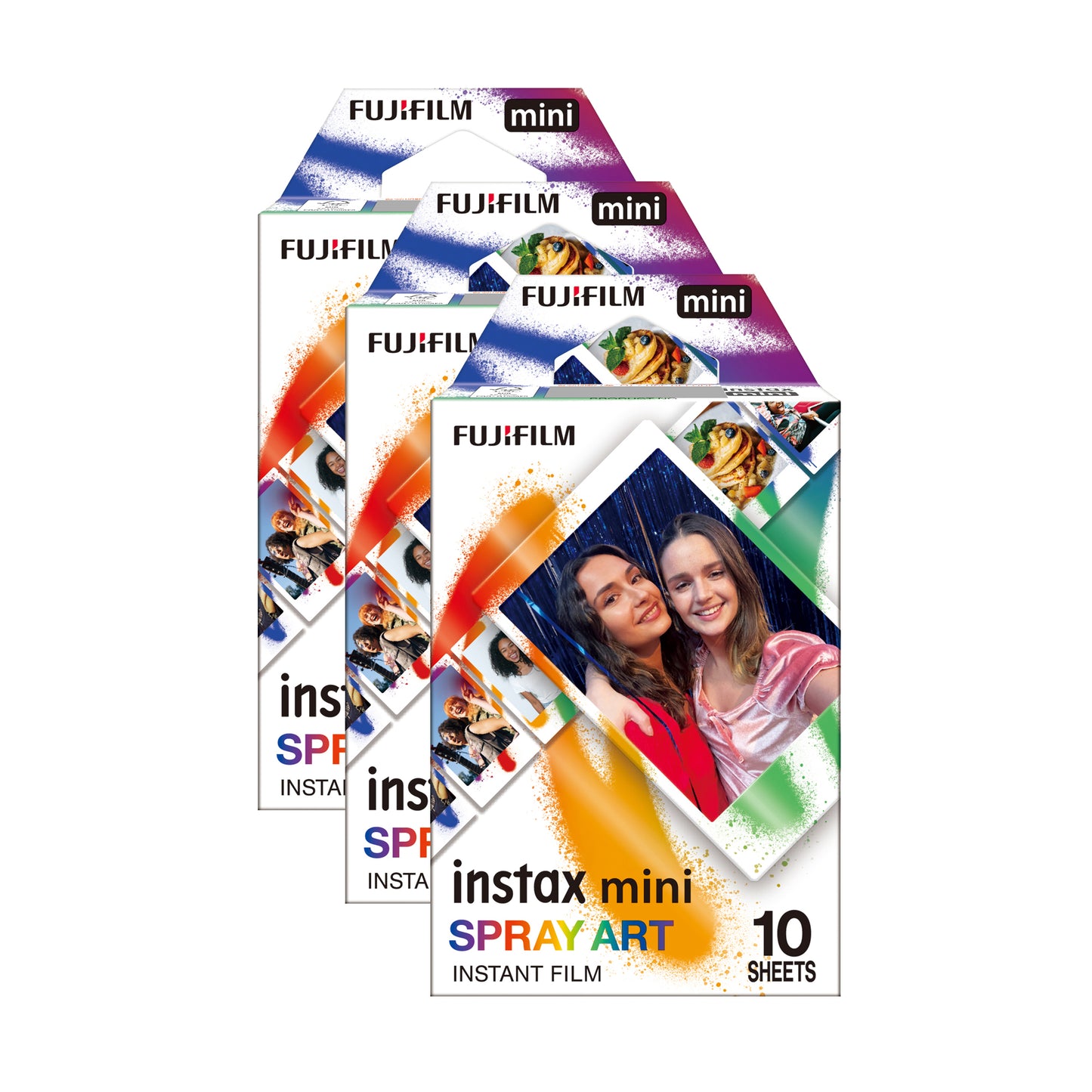 Fujifilm Instax Mini Spray Art Deco Photo Film