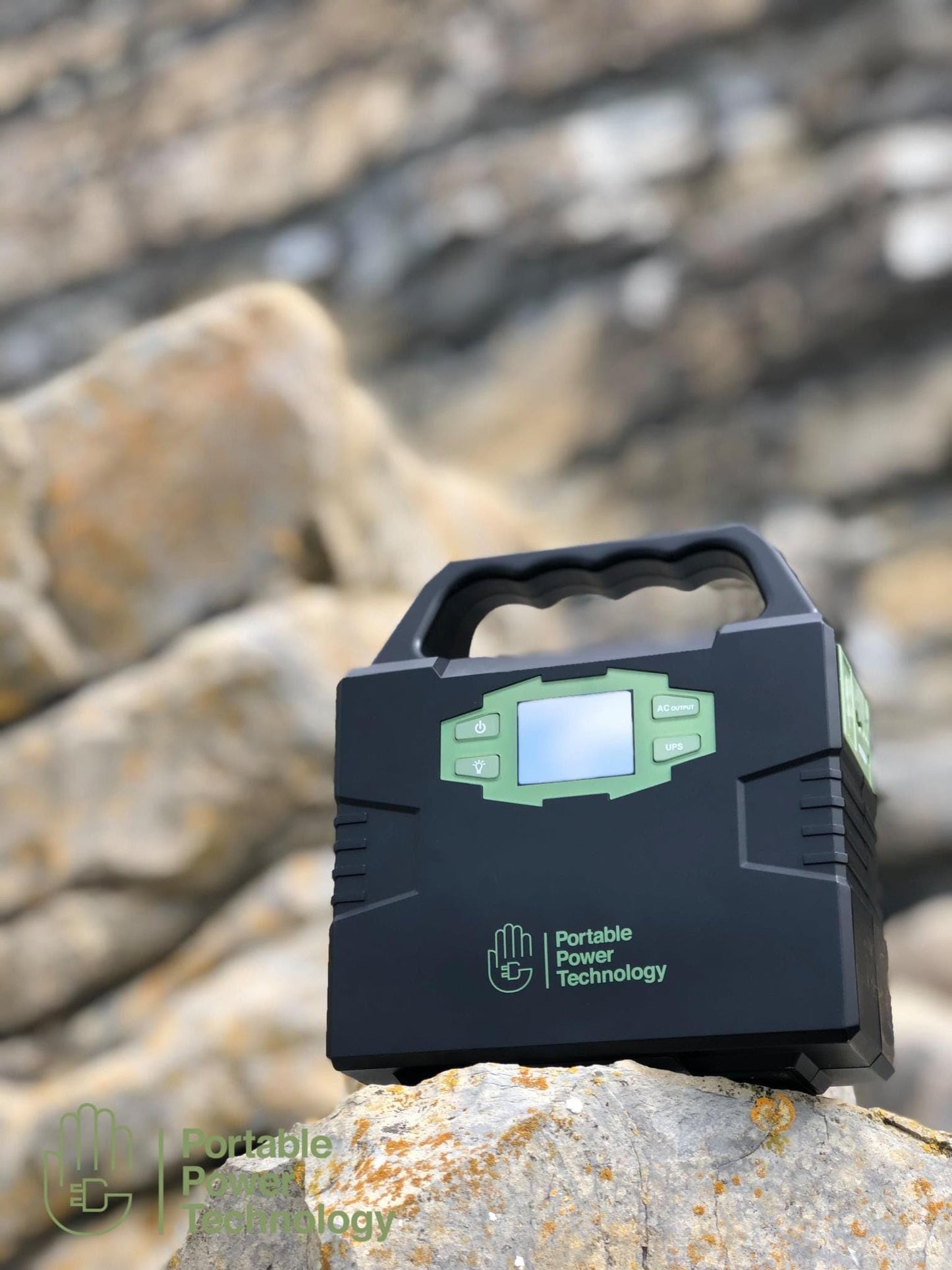 PPT Powerpack 100+ Portable Power Station with 30W 12V Semi Flexible Solar Panel