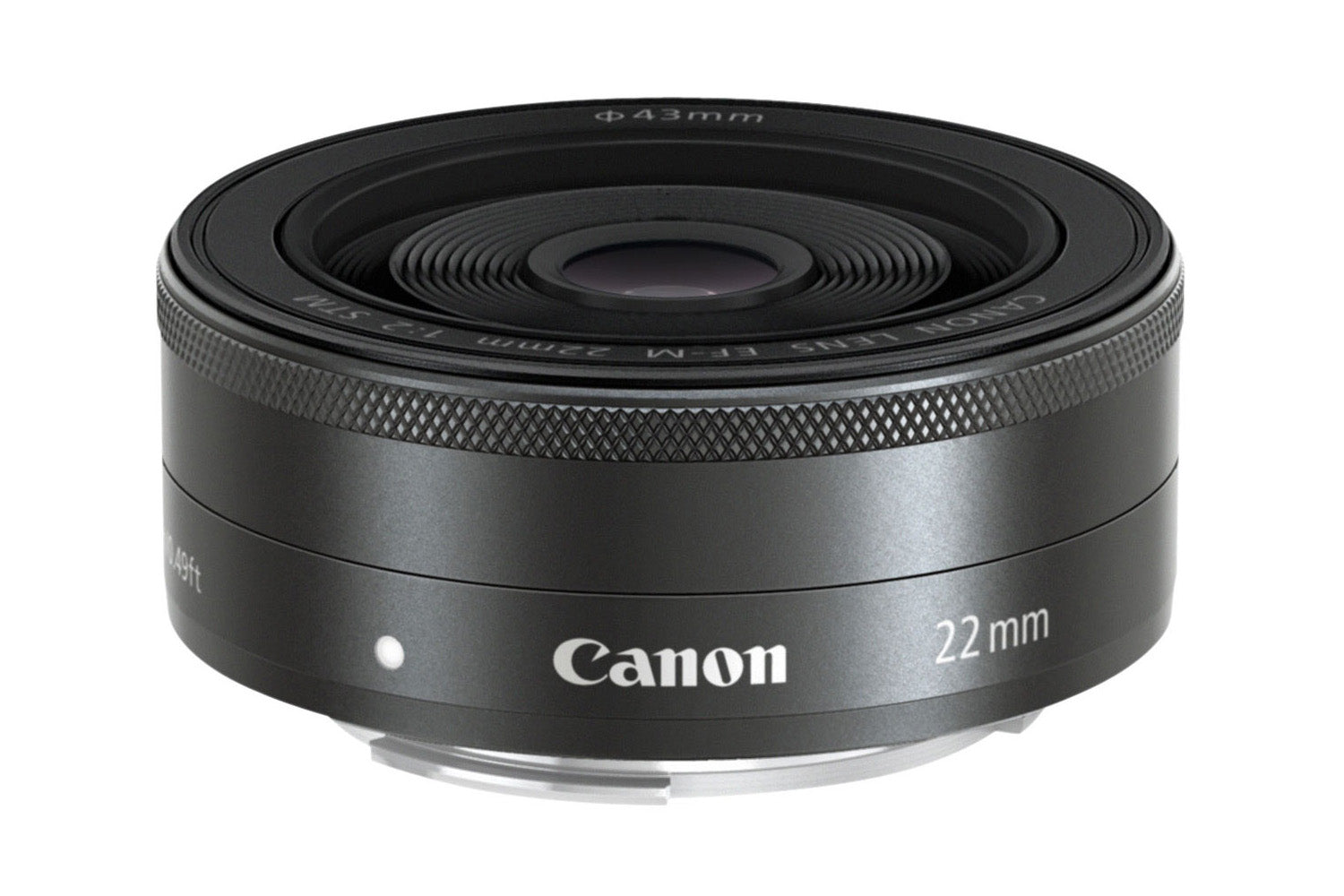 Canon EF-M 22mm f/2 STM Pancake Lens for EOS M - maplin.co.uk