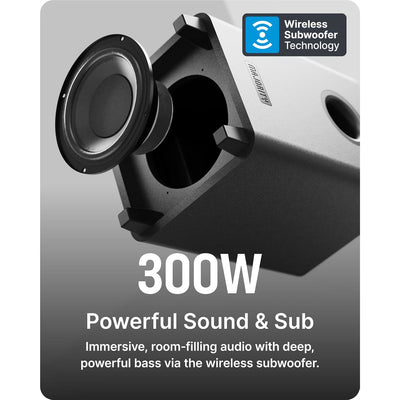 Naga 60 Plus Bluetooth Soundbar & Wireless Sub