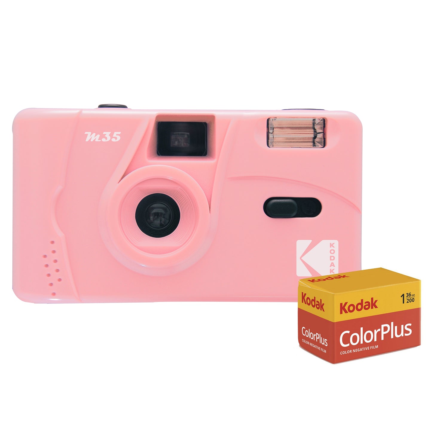 Kodak M35 Film Camera - Candy Pink Camera + Film