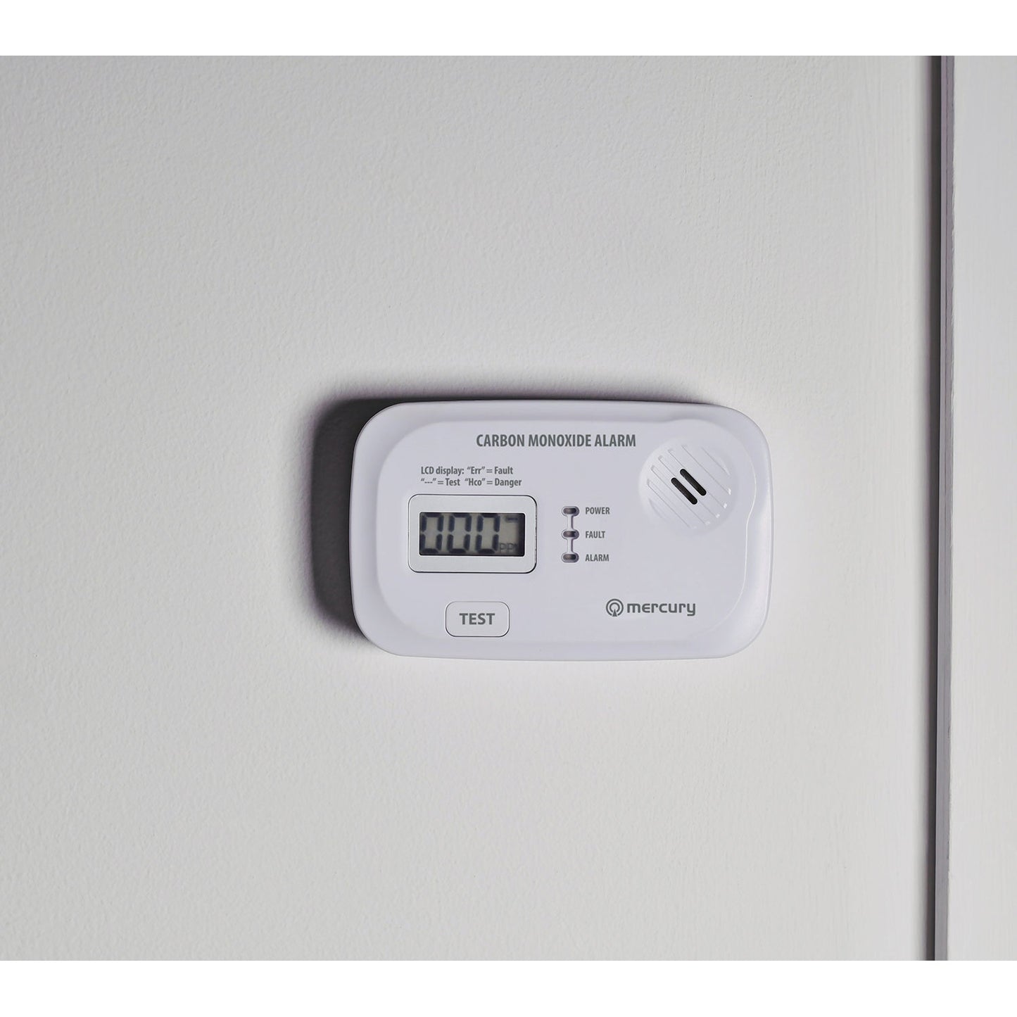 Mercury Carbon Monoxide Alarm