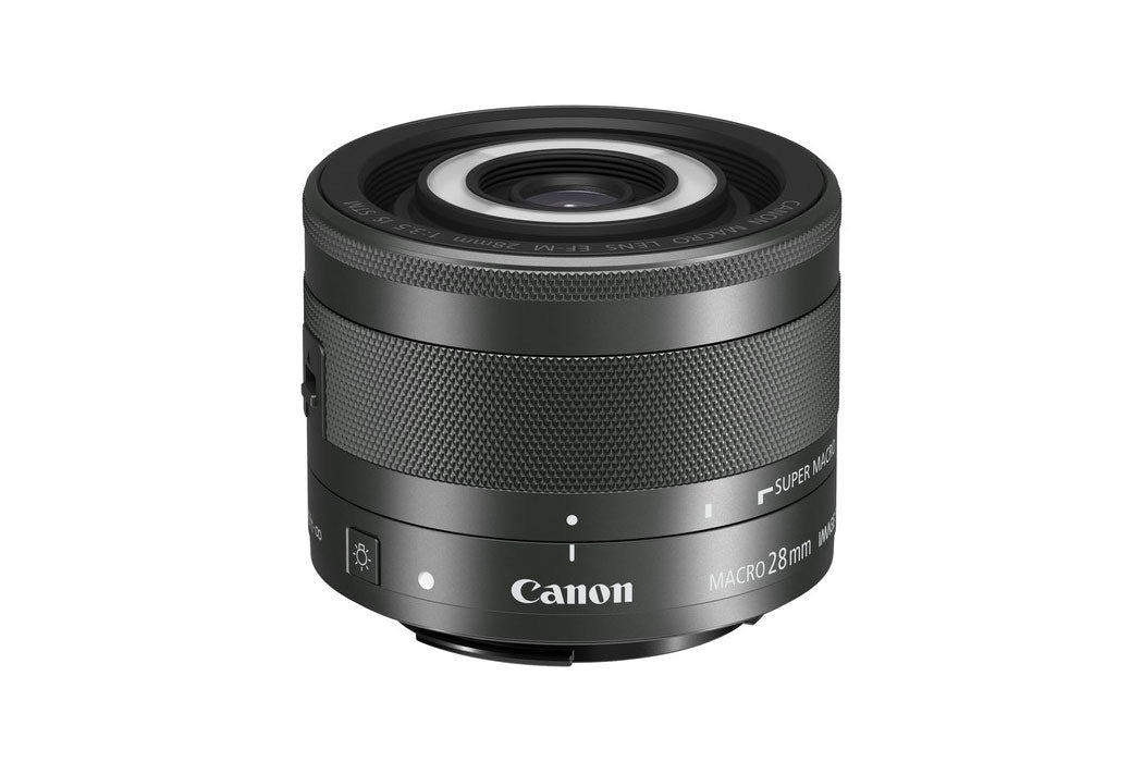 Canon EF-M 28mm f/3.5 Macro IS STM Lens for EOS M - Black - maplin.co.uk