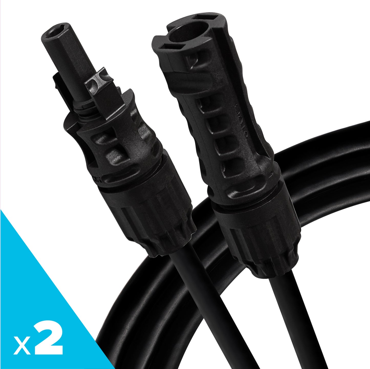 Staubli Pre-Crimped 4mm DC Cable with MC4 EVO 2-1 Connector - 10m