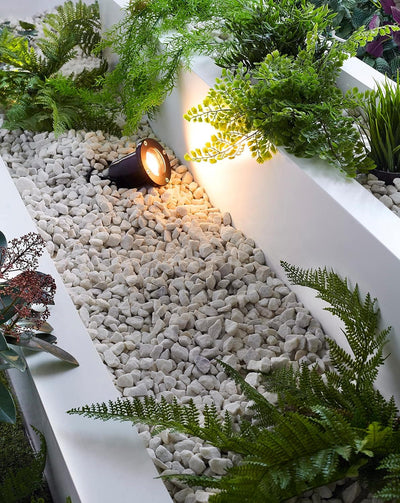 4lite WiZ Connected Outdoor IP65 Multicolour GU10 Smart LED Spike Light