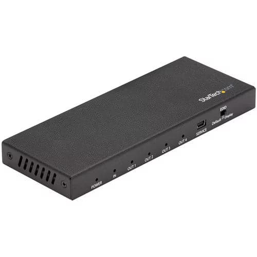 StarTech HDMI Splitter 1 Port In 4 Ports Out 4K Ultra HD @60Hz 18Gbps