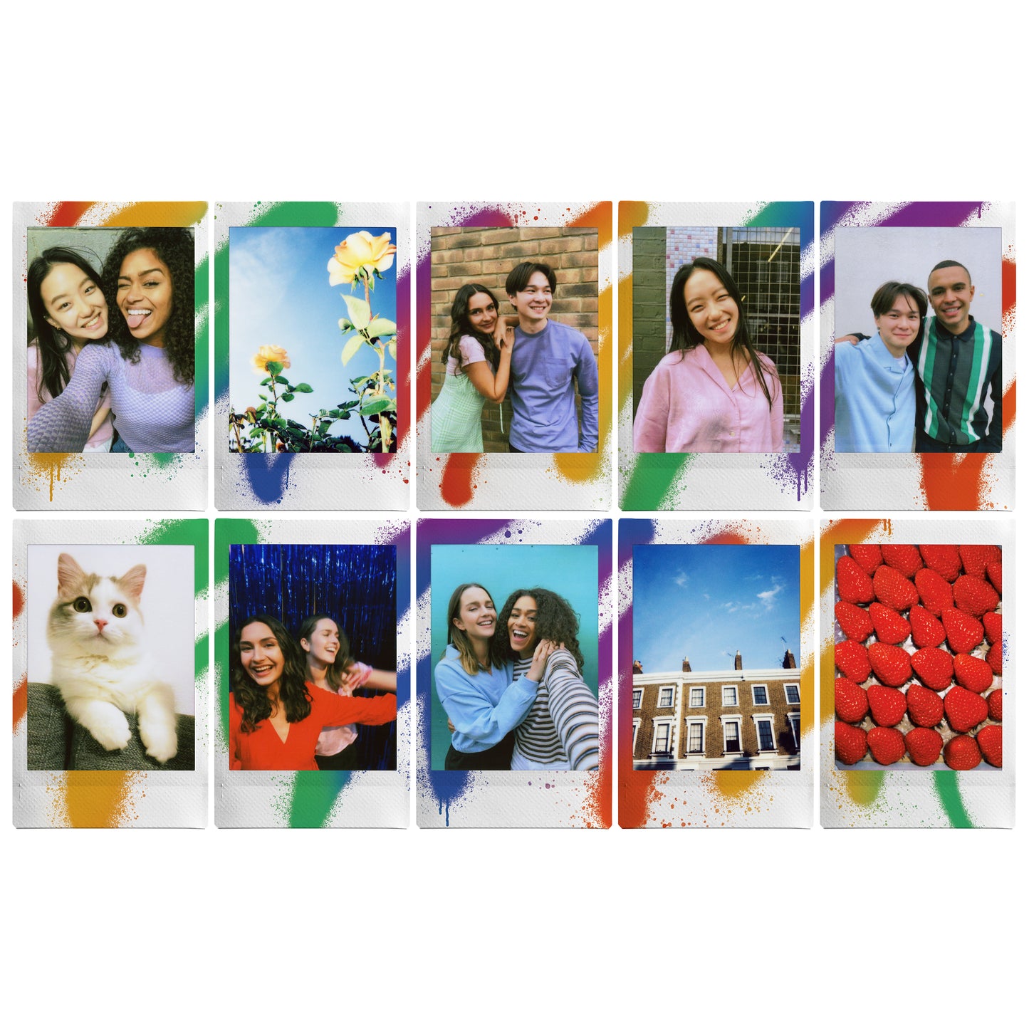 Fujifilm Instax Mini Spray Art Deco Photo Film