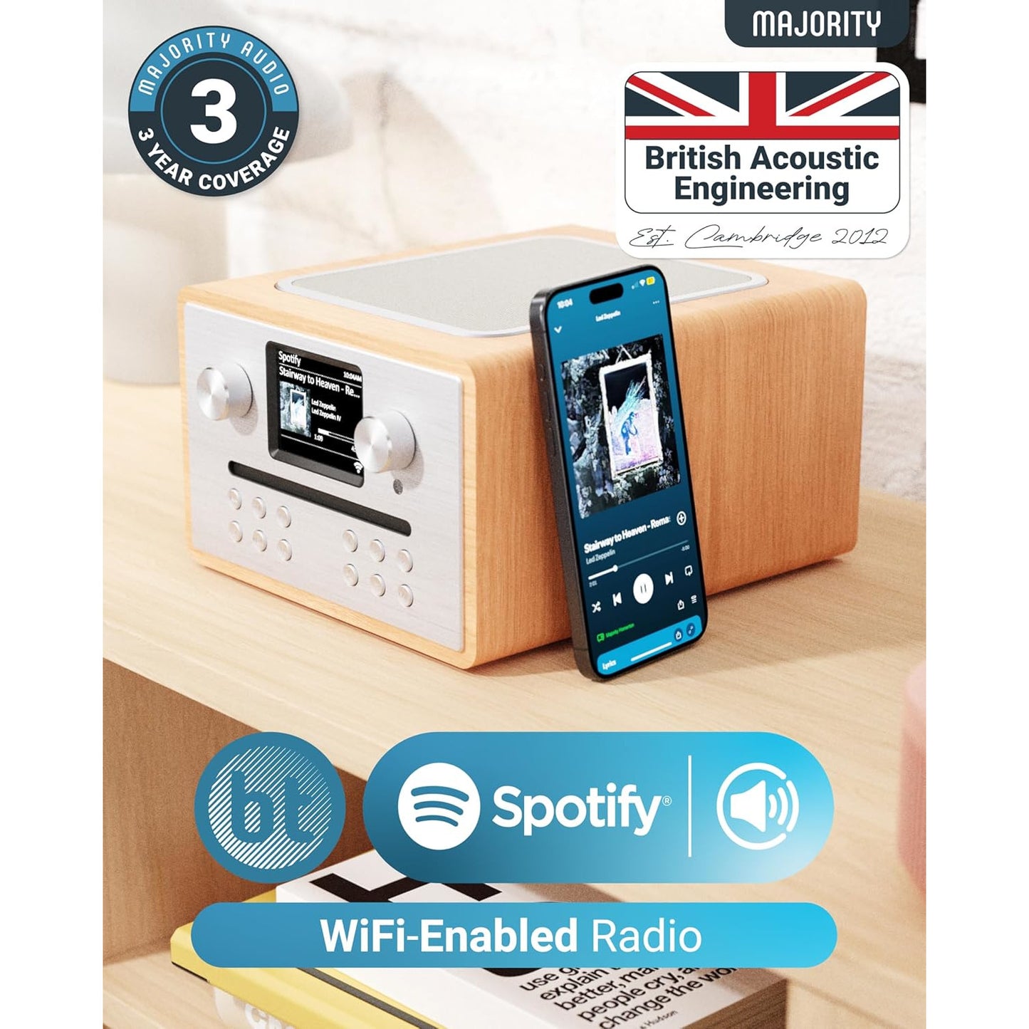 Majority Homerton 2 Internet Radio Music System