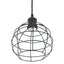 4lite Decorative Bird Cage Lighting Pendant for E27 Large Screw Fit Lamp (Bulb Not Included) - Matte Black - maplin.co.uk