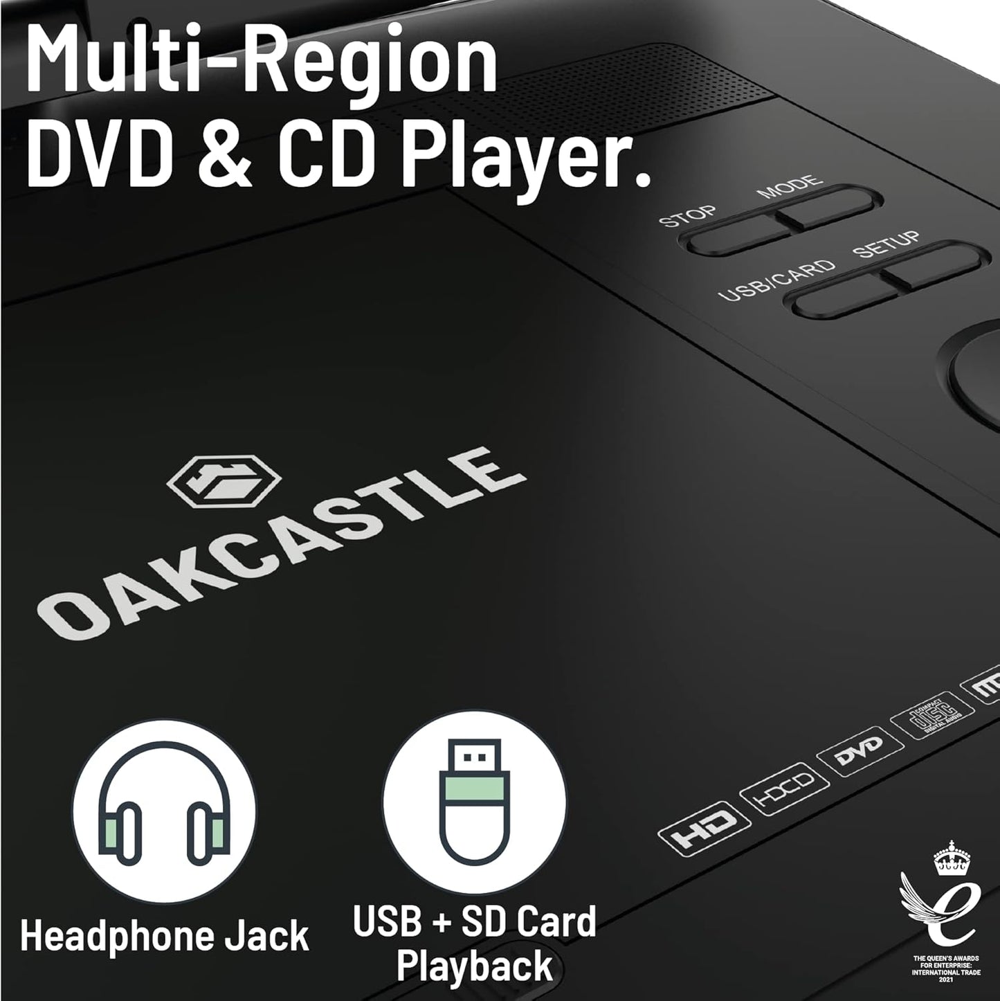 Oakcastle DVD175 Portable DVD Player