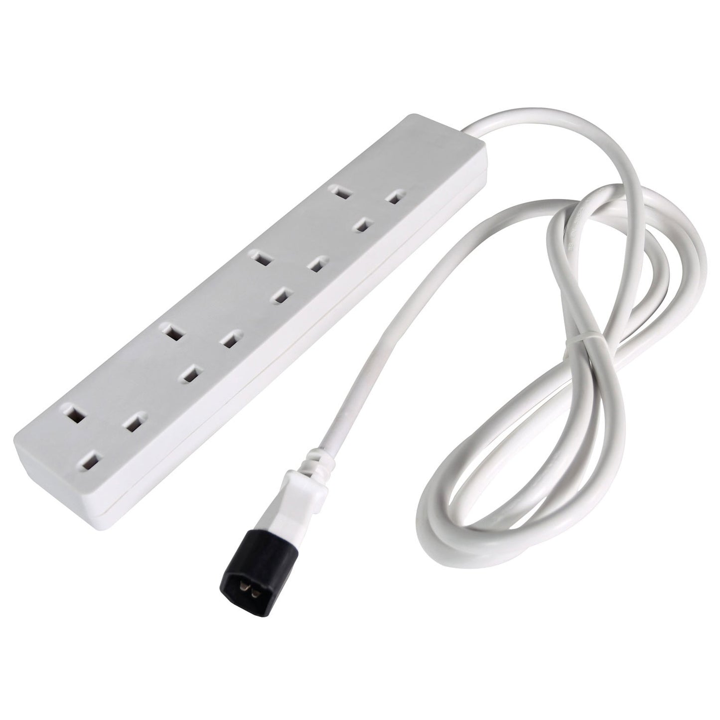 Mercury IEC C14 4 Socket Extension Lead - 2m