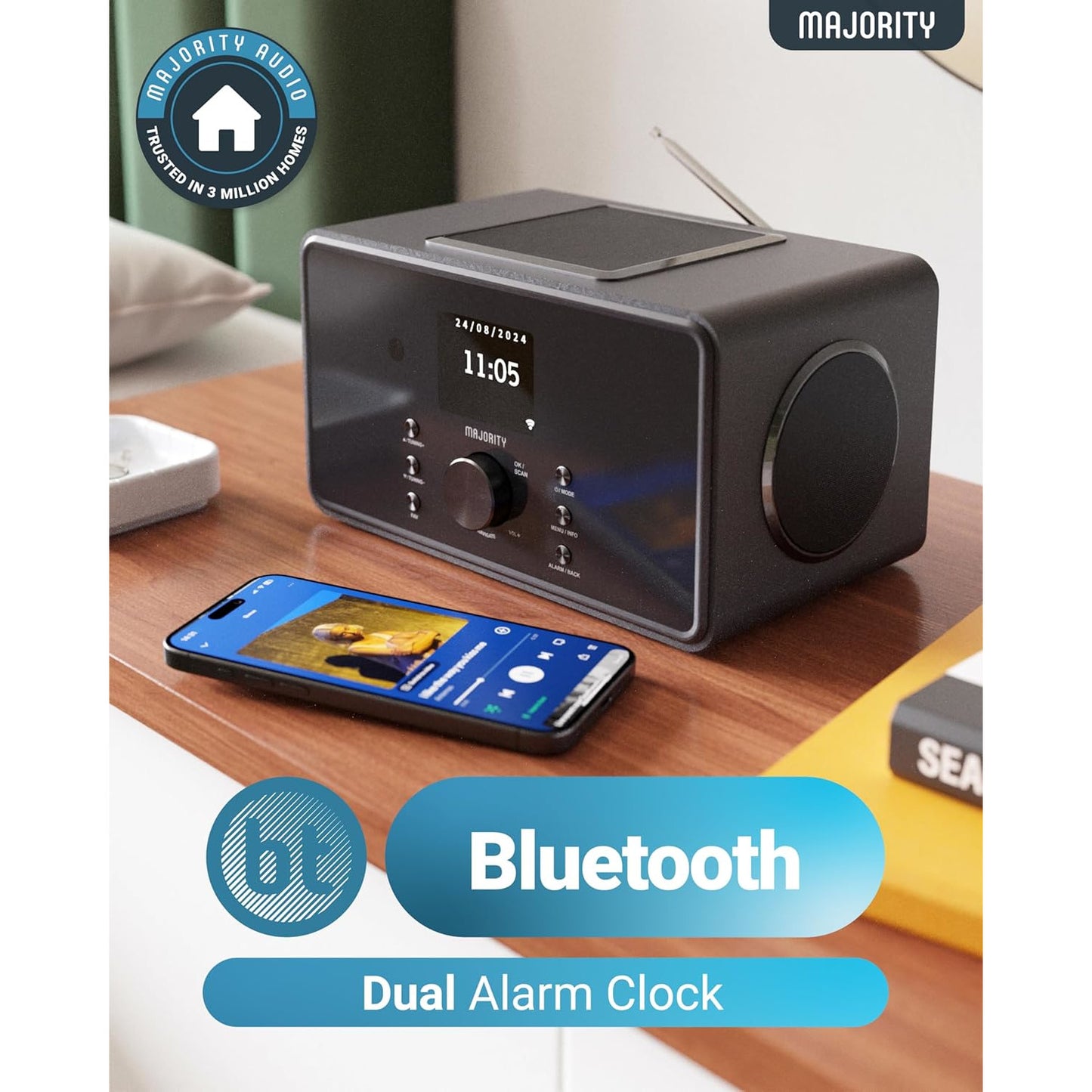 Majority Bard Internet Radio Music System