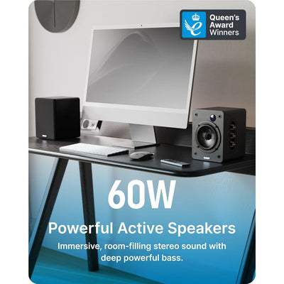 Majority D50X Bluetooth Bookshelf Speakers