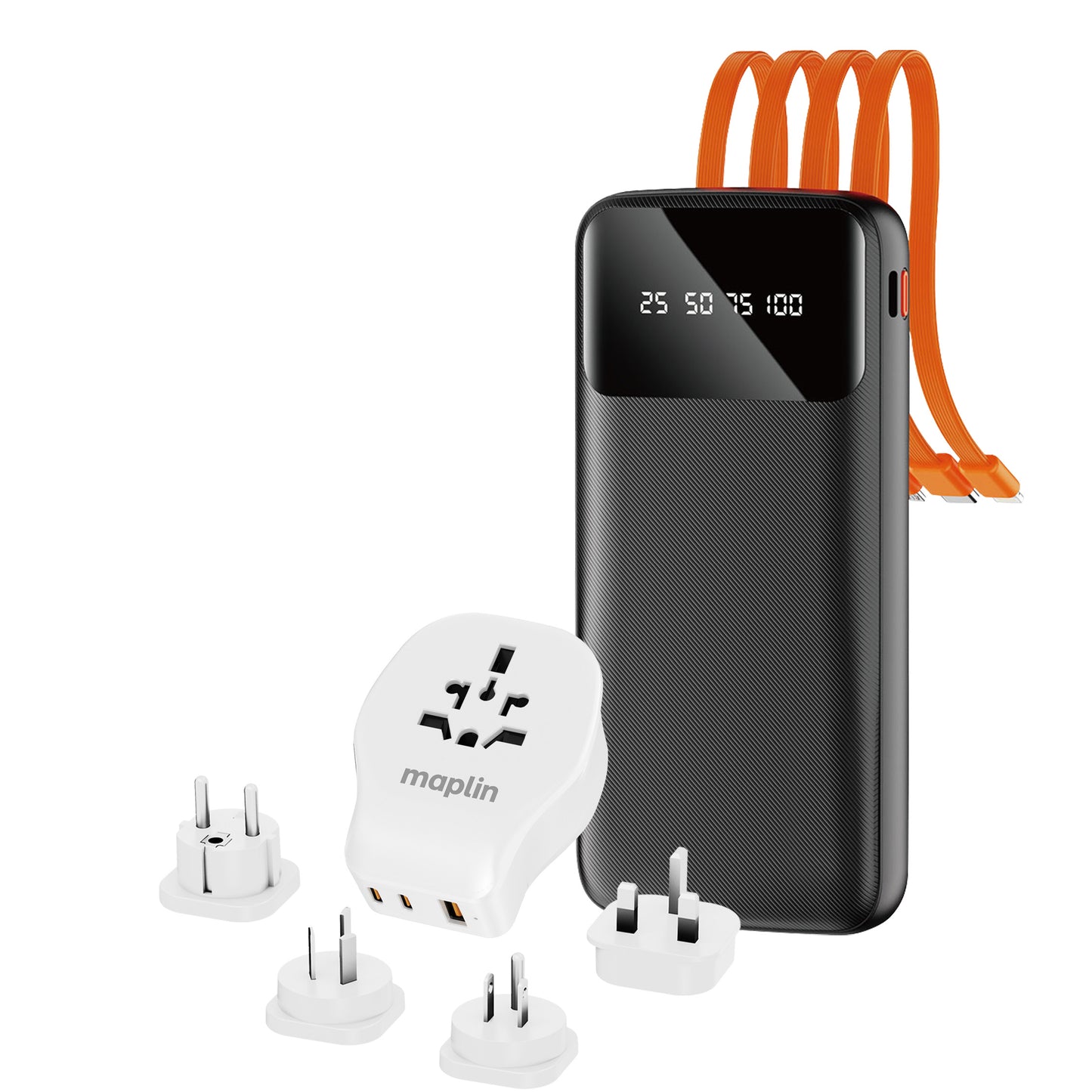 Maplin Powerbank & Travel Adapter Kit