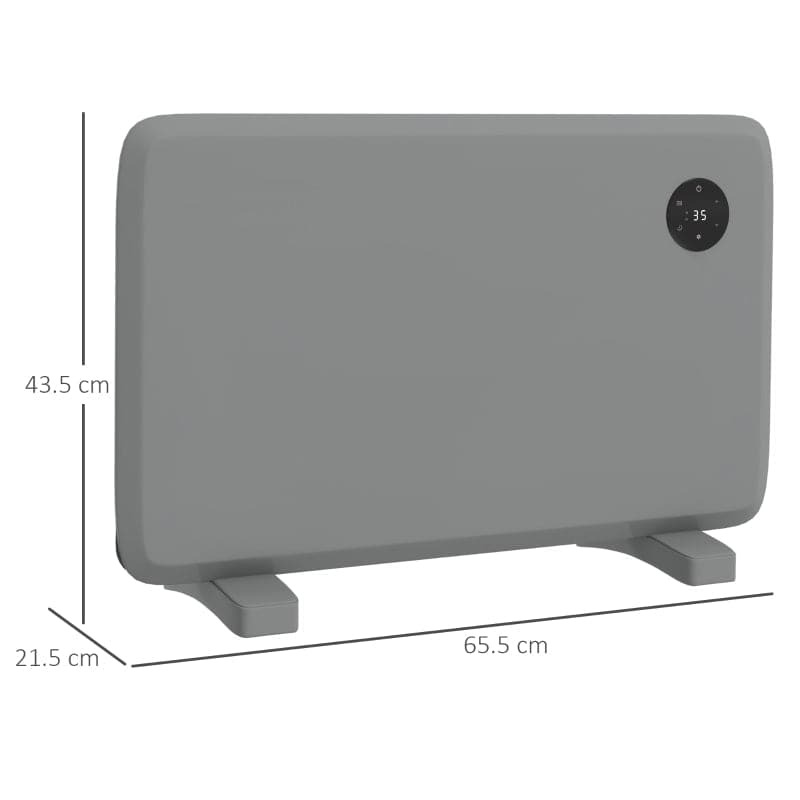Maplin 1200W Freestanding / Wall Mounted Portable Electric Convector Space Heater with Adjustable Thermostat & Timer - maplin.co.uk