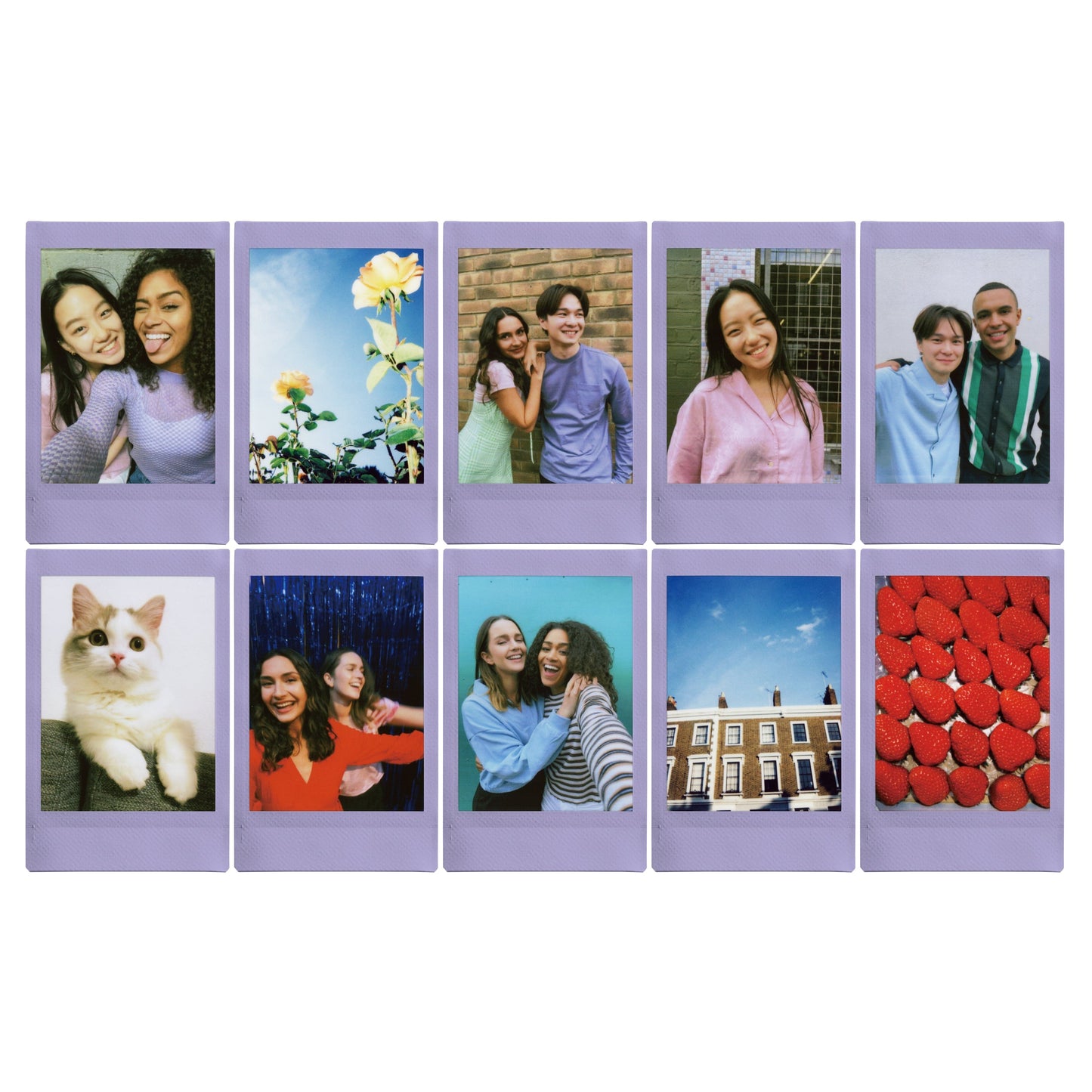 Fujifilm Instax Mini Instant Photo Film - Soft Lavender