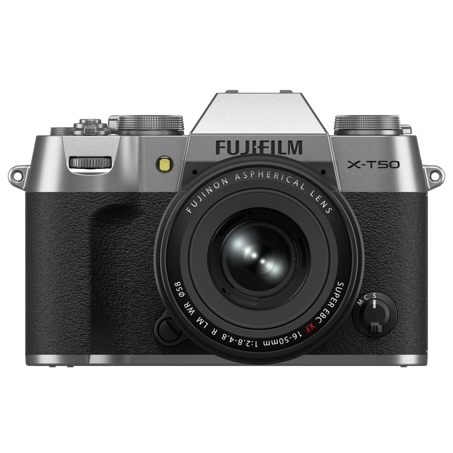Fujifilm X-T50 Mirrorless Digital Camera - Silver Camera + 16-50mm Lens