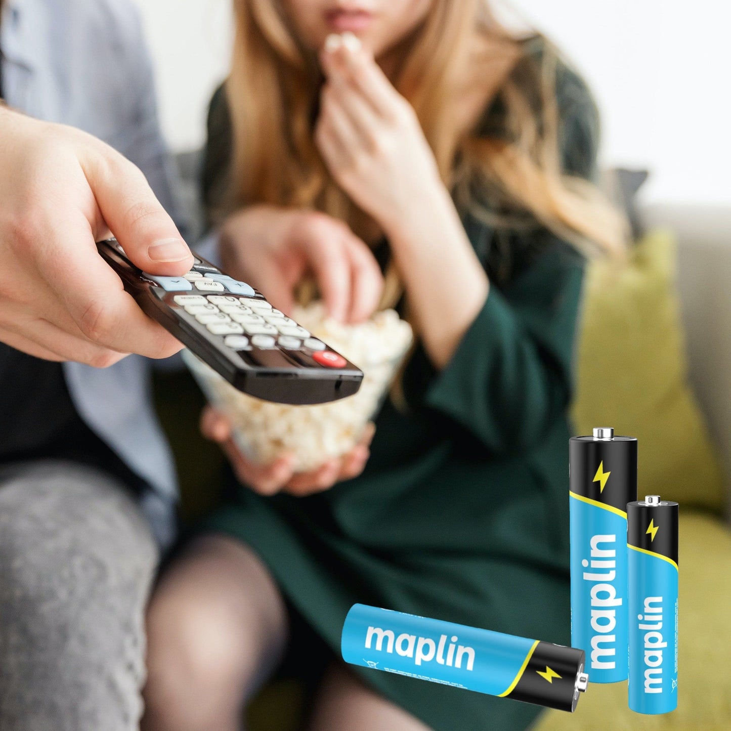 Maplin 12x AA LR6 / 6x AAA LR03 7 Years Shelf Life 1.5V High Performance Alkaline Batteries