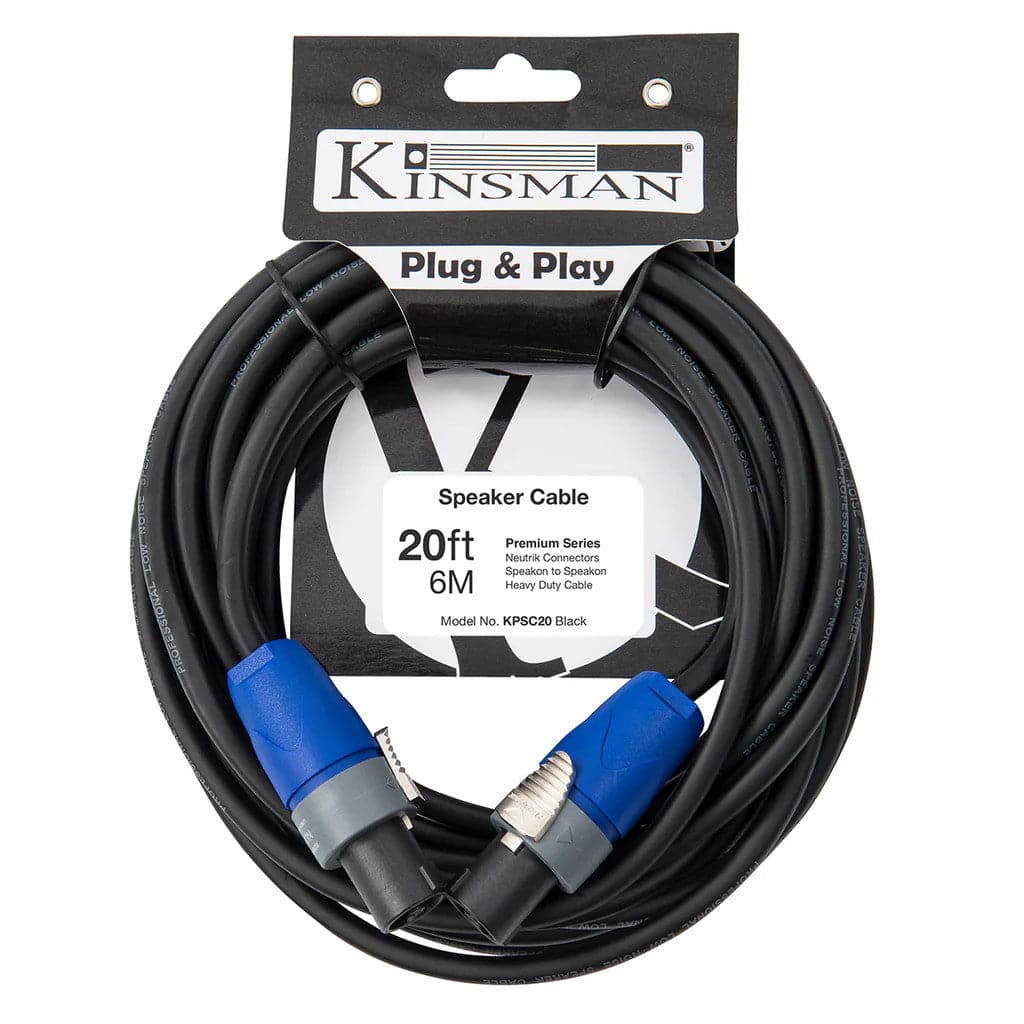 Kinsman Premium Neutrik speakOn Speaker Cable