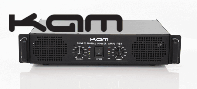 Kam Professional Stereo Power Amp - 200W