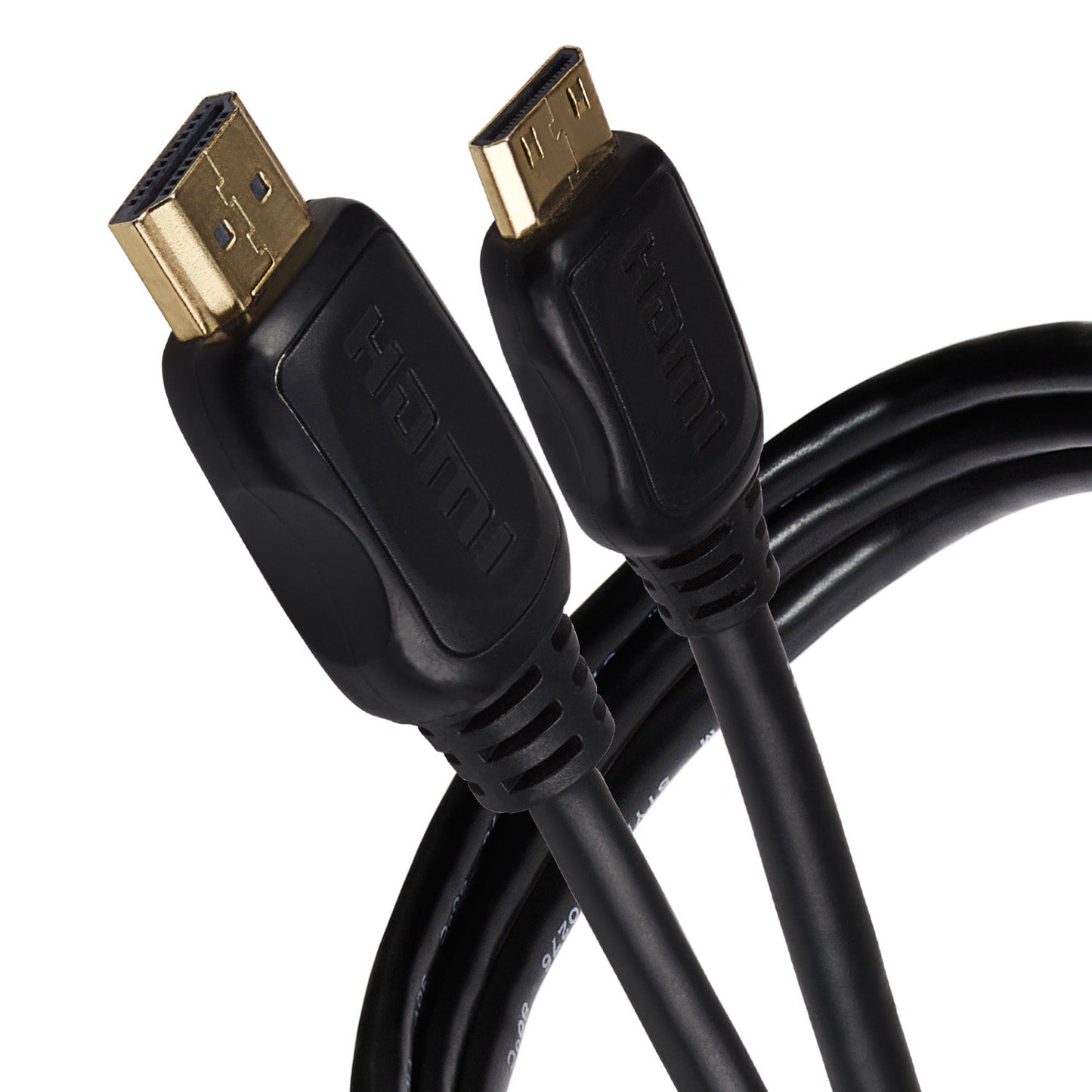 Maplin HDMI to Mini HDMI 4K Ultra HD Cable with Gold Connectors - Black, 1m - maplin.co.uk