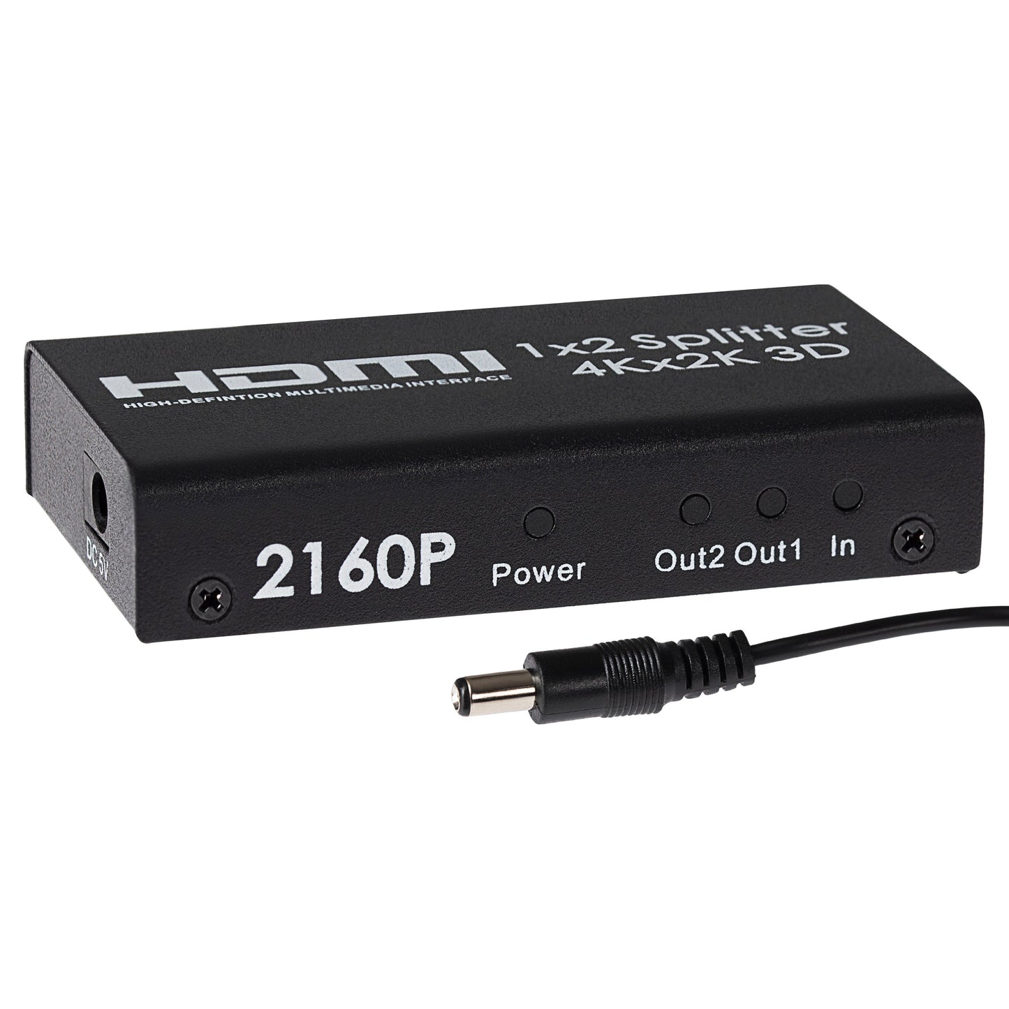 Maplin MPS HDMI Splitter 1 Port In 2 Ports Out 4K Ultra HD @30Hz 10.2Gbps - maplin.co.uk