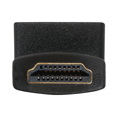 Maplin 90 Degree Fixed Angle HDMI Male to HDMI Female Adapter - Black