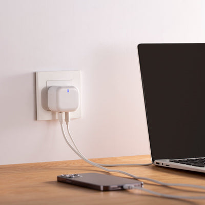 Maplin 2 Port USB-C 20W Power Delivery High Speed Wall Charger