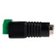 Maplin Female DC to Twin Cable to 5.5 x 2.1mm DC Power Plug for CCTV - Black, Pack of 5 - maplin.co.uk