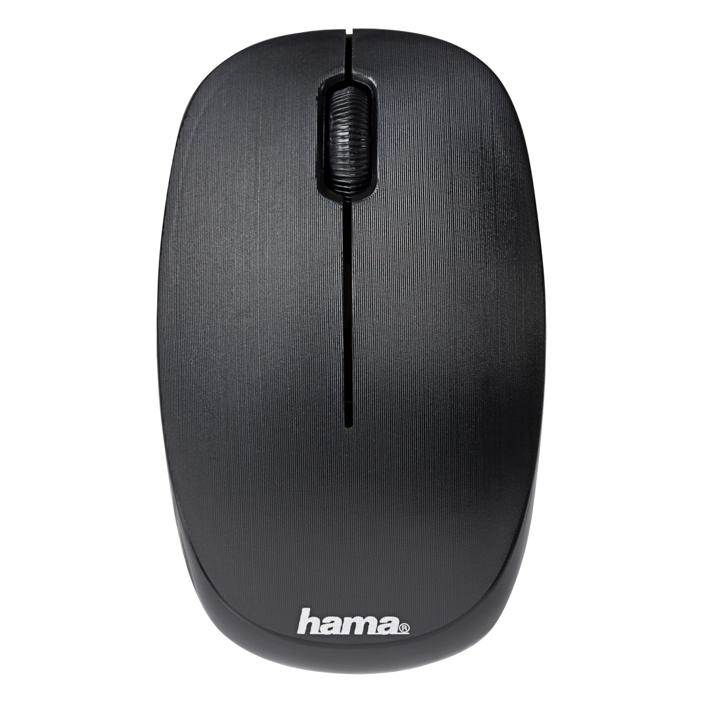 Hama MW-110 Ambidextrous 3-Button Wireless Optical Mouse - Black