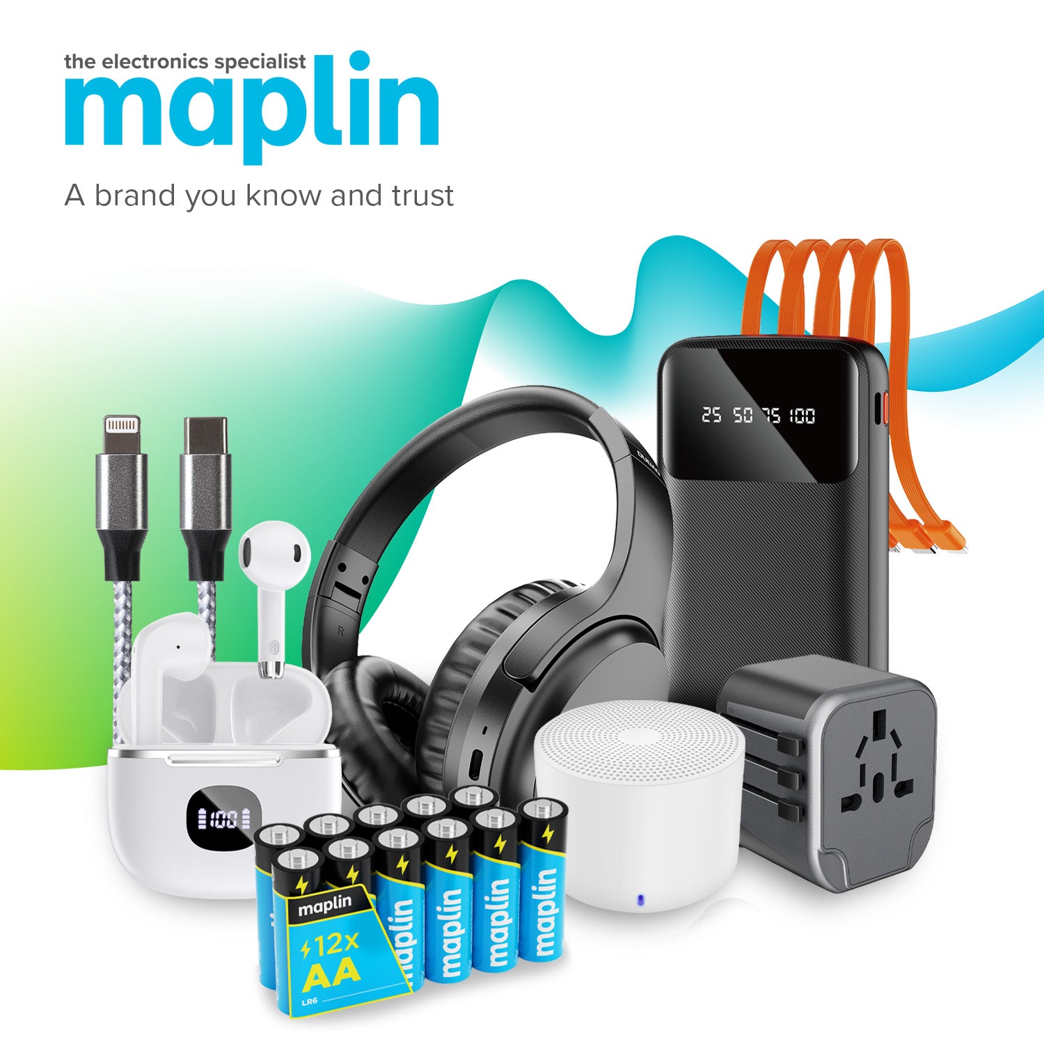 A variety of Mapln tech products