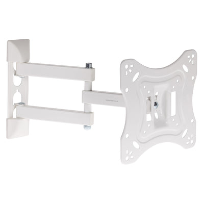ProperAV TV Wall Bracket (23" - 55" / 30kg Capacity / VESA Max. 400x400) White