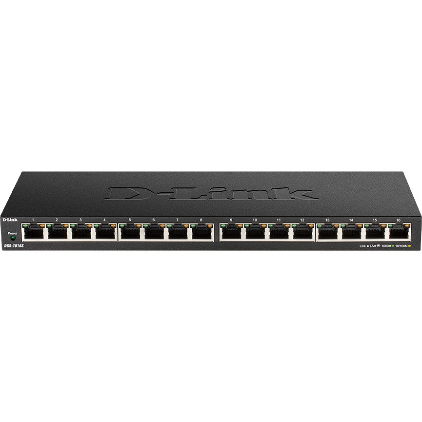 D-Link 16-Port 10/100/1000Mbps Unmanaged Gigabit Ethernet Switch