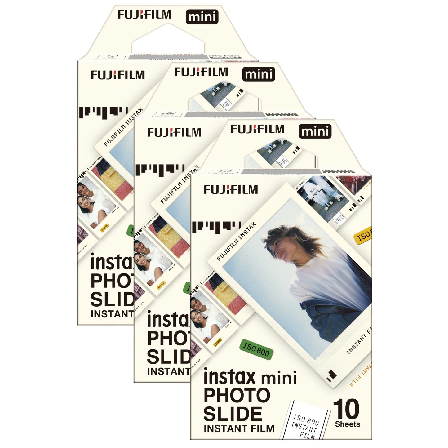 Fujifilm Instax Mini Instant Photo Film - Photo Slide Pack of 30