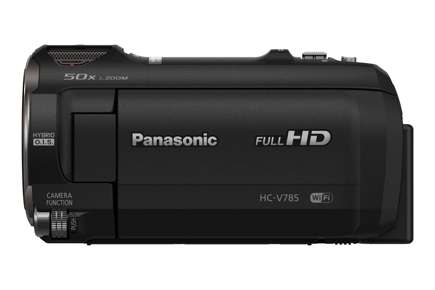 Panasonic HC-V785 Full HD Camcorder with 20x Optical Zoom, 3" LCD, WiFi & SD/SDHC/SDXC Compatibility - Black