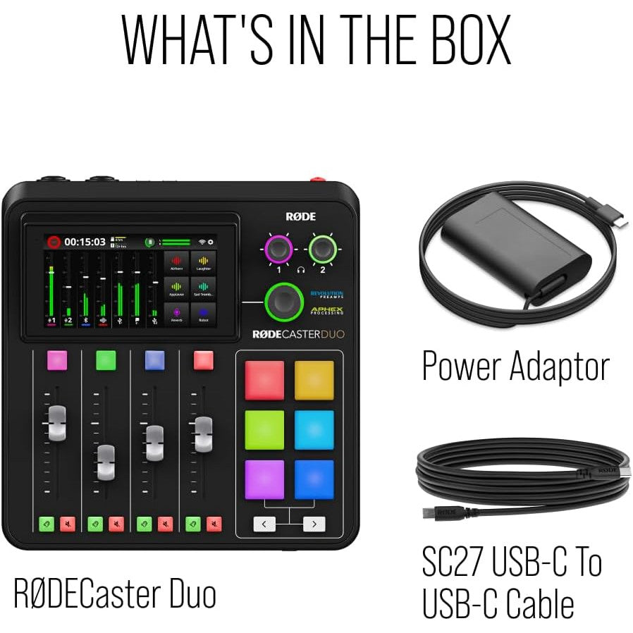RØDECaster Duo Integrated Audio Production Studio