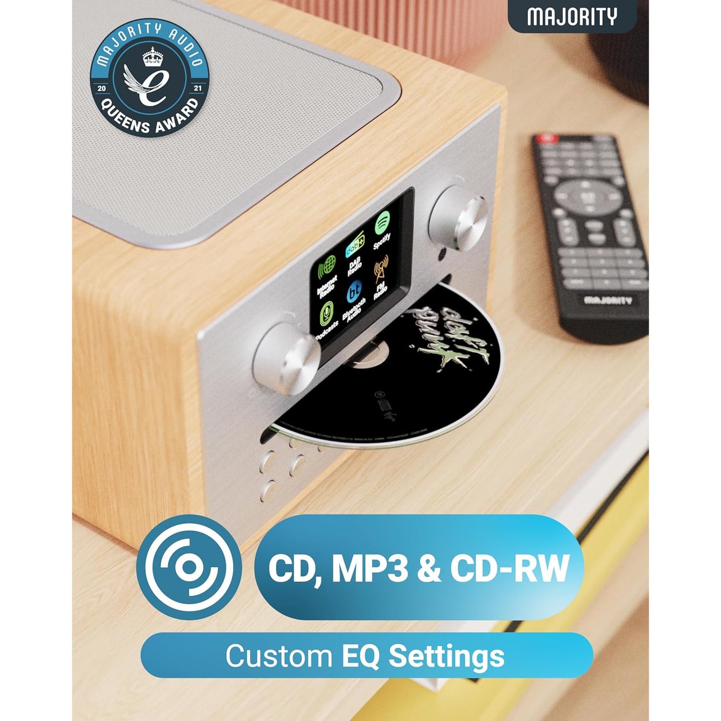 Majority Homerton 2 Internet Radio Music System