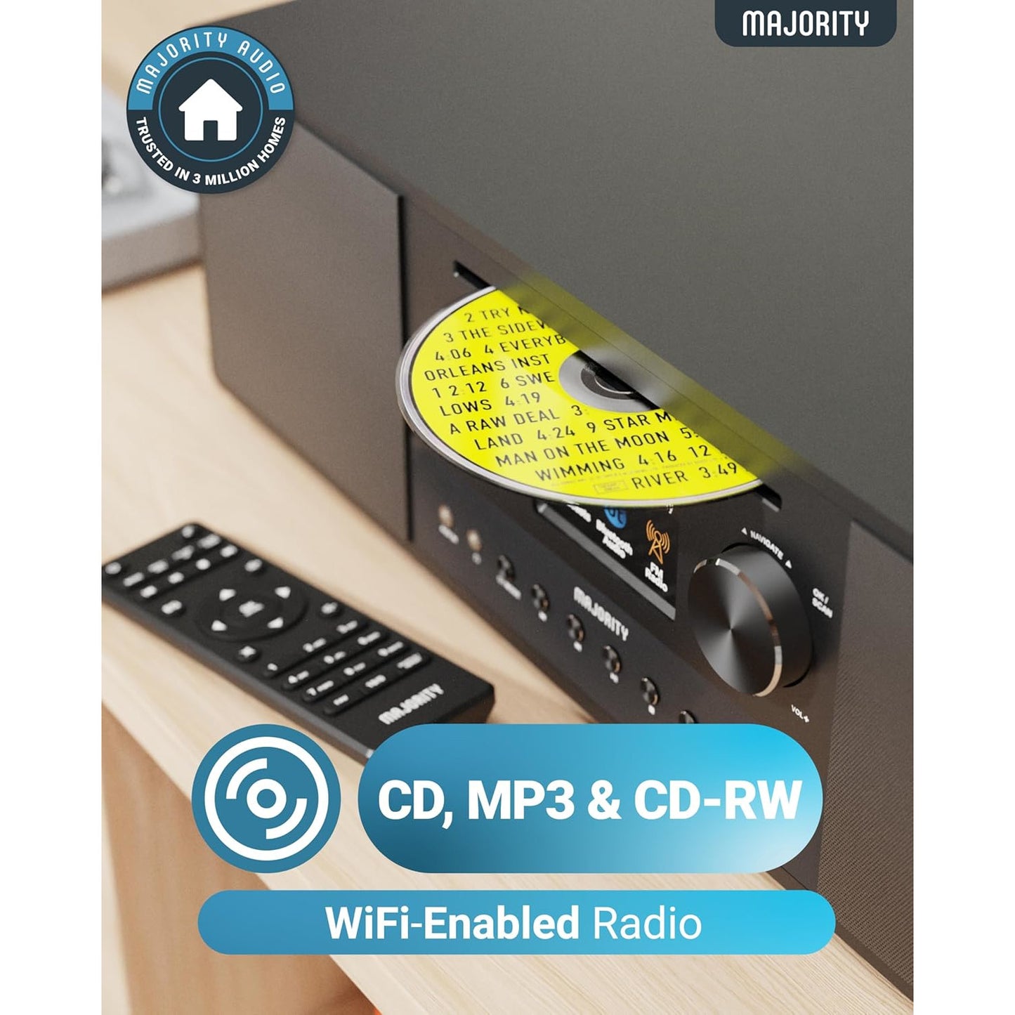 Majority Quadriga Internet Radio Music System