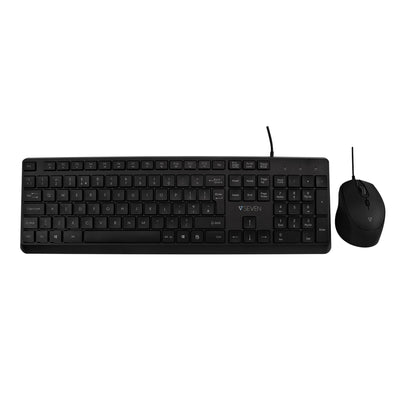 V7 USB Wired Keyboard & Mouse Set