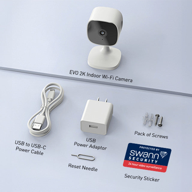 Swann Evo 2K Indoor WiFi Camera