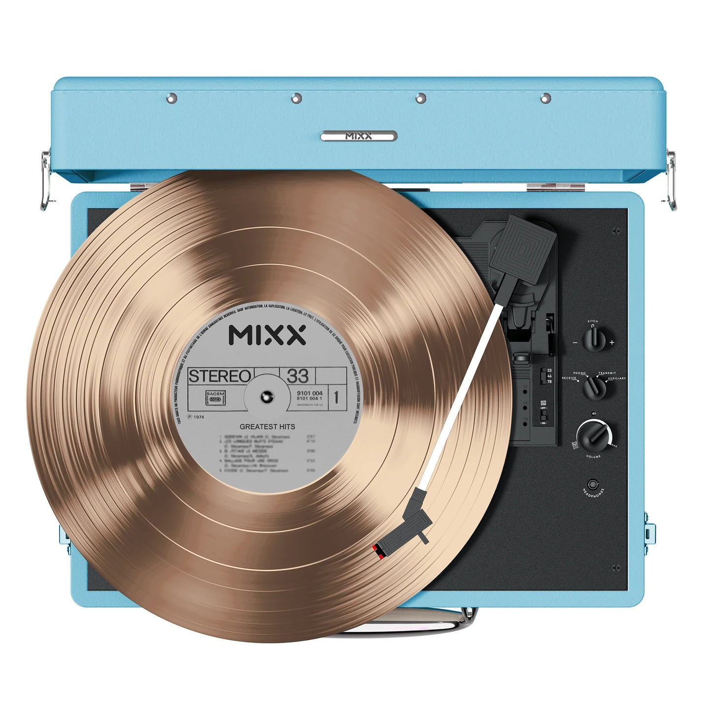 Mixx Revival 55 Stereo Vinyl Record Deck