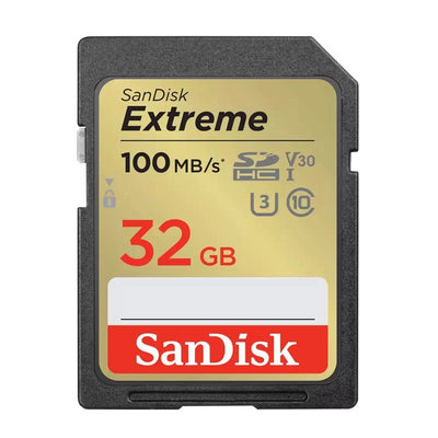 SanDisk 32GB Extreme SDHC Class 10 UHS-I Card