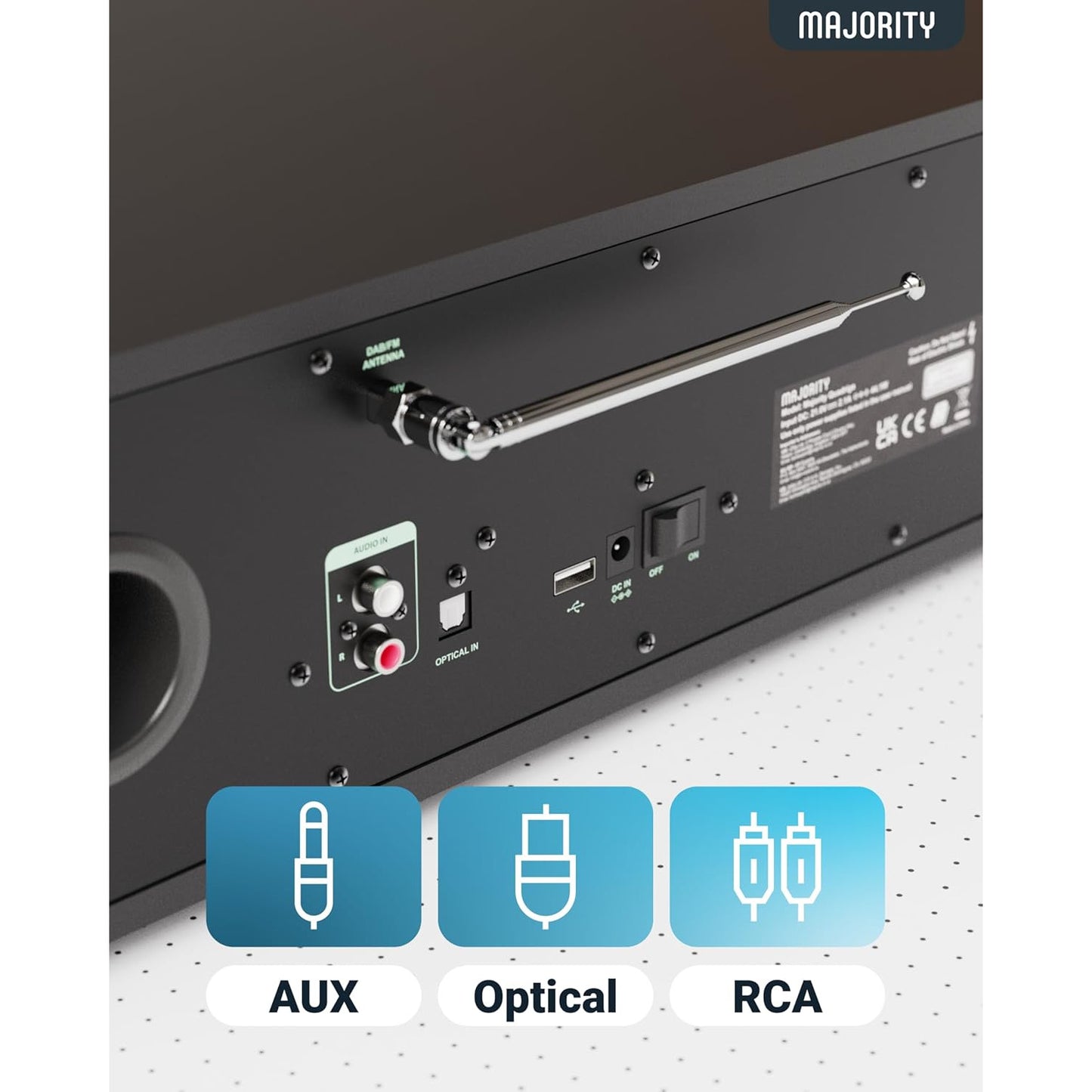 Majority Quadriga Internet Radio Music System