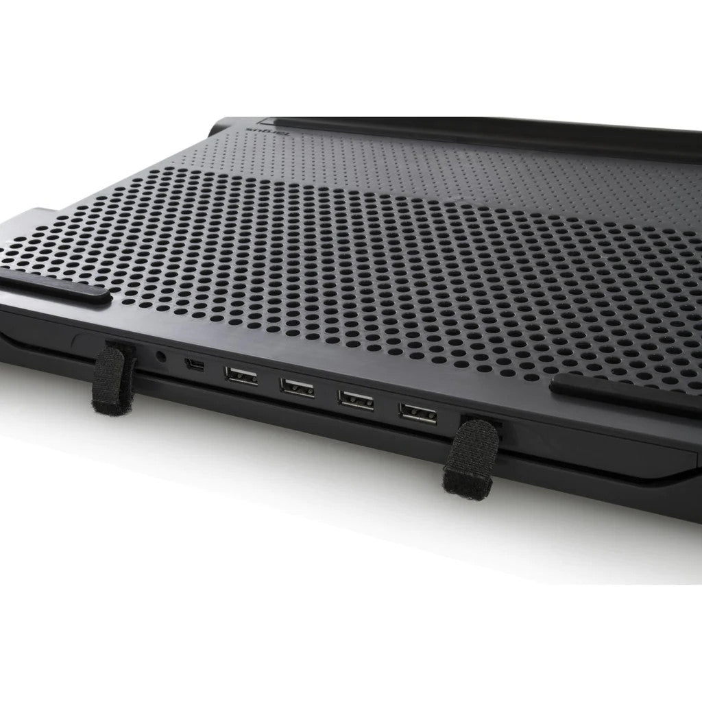 Targus Chill Mat Laptop Cooling Pad with 4-Port USB-A 2.0 Hub - Black - maplin.co.uk
